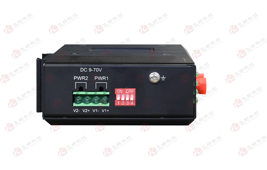 飛暢科技-工業(yè)軌式16路DI/DO/AI/AO開關(guān)量模擬量光纖自愈環(huán)網(wǎng)ModBus RTU&TCP采集器